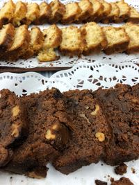 Brownie i past&iacute;s de poma